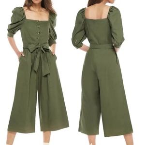 Gal Meets Glam Puff Sleeve Jumpsuit